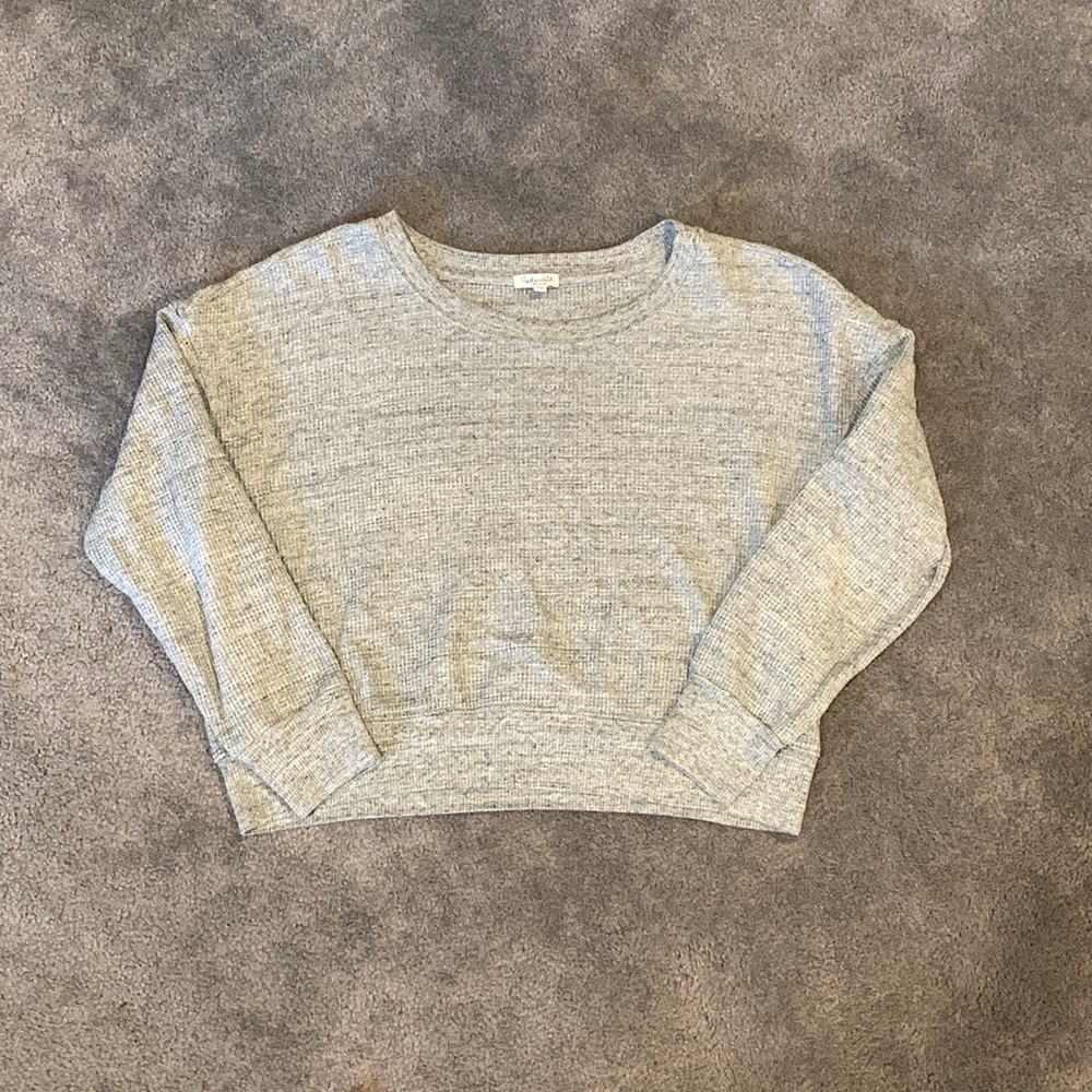 Splendid Gray Sweater - image 1